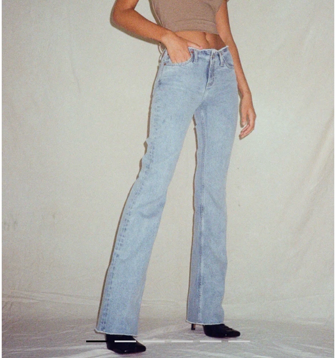 Jean flare stradivarius 