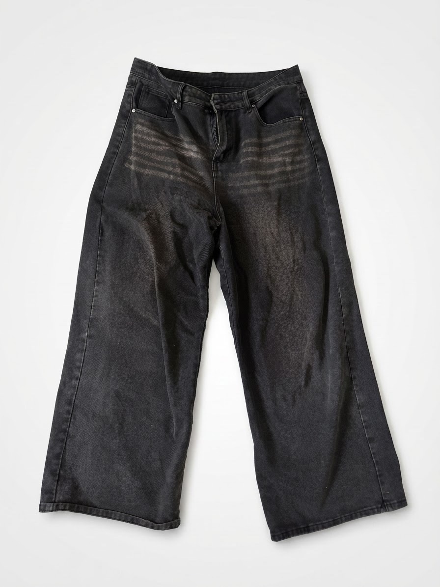 Jean noir shein taille 40-42 