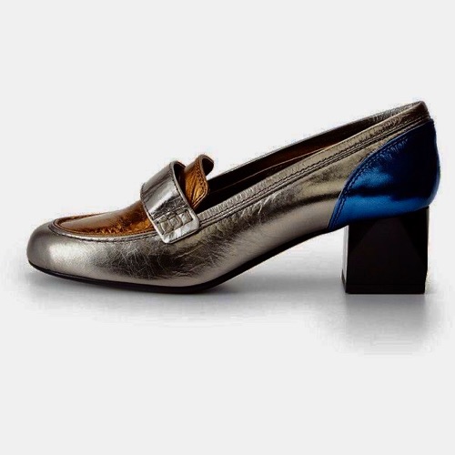 LANVIN METALLIC PUMPS