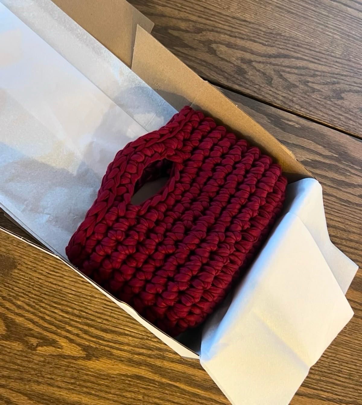 Pochette crochet