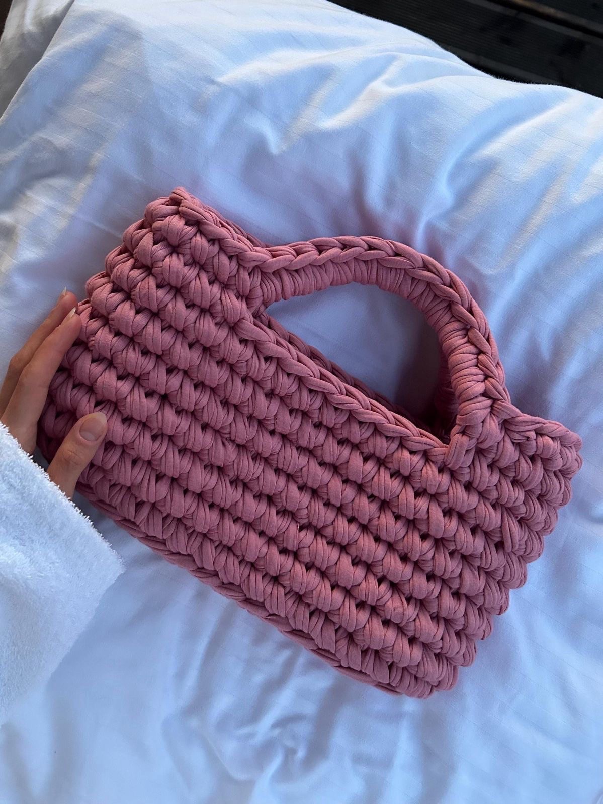 Pochette crochet