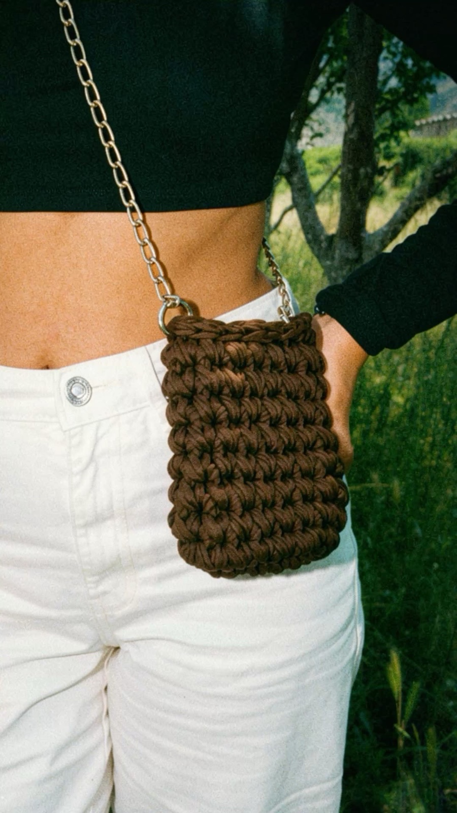 Porte telephone crochet neuf
