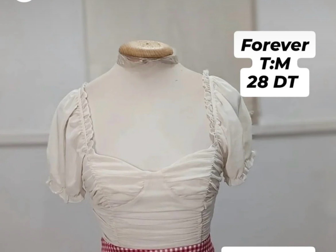 Forever - pull blanc