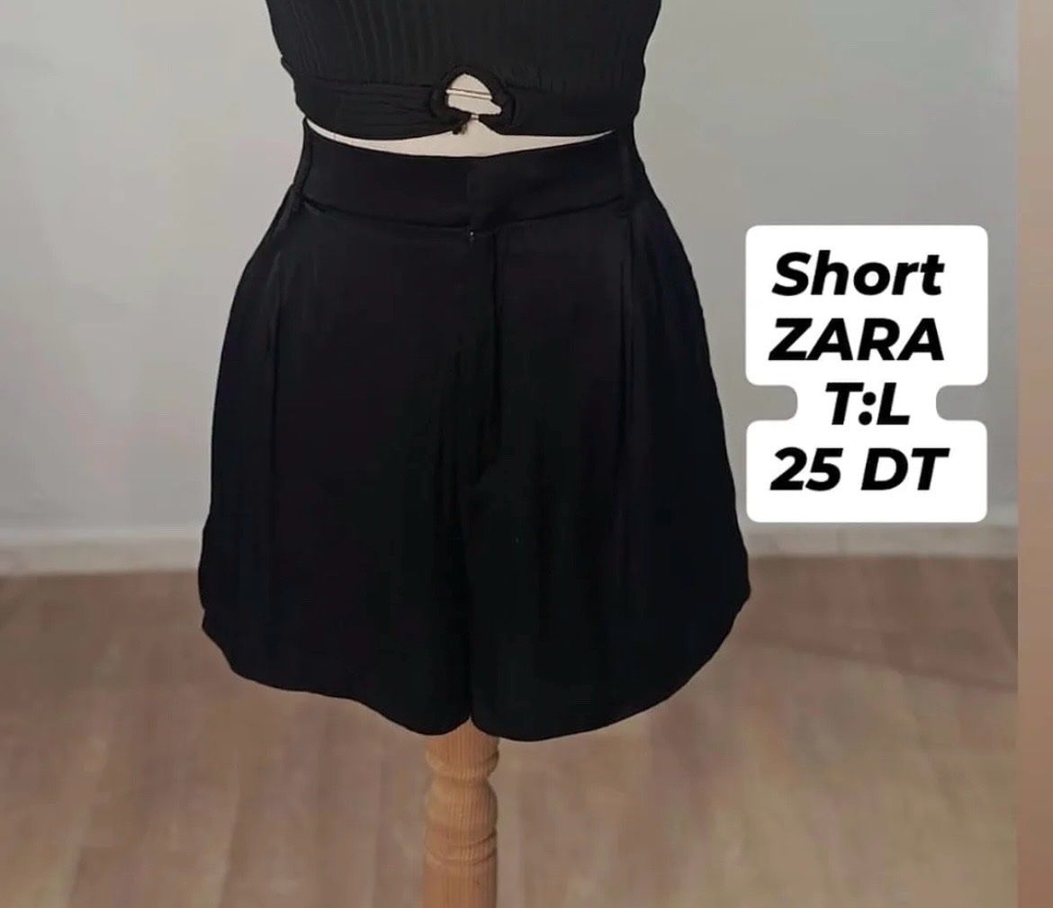 Zara - short noir