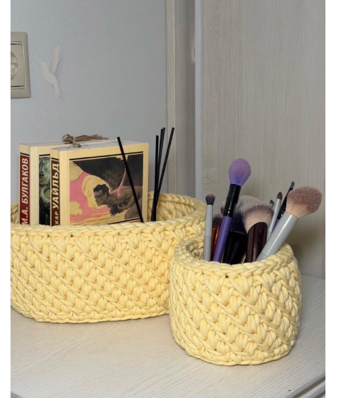 Rangement crochet hand made