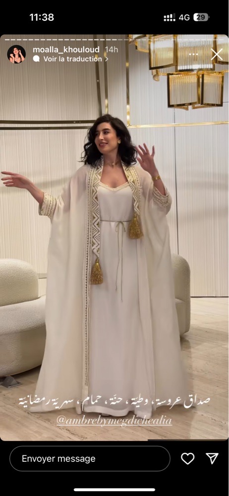 Abeya+ Robe de chez Ambre by Megdiche Alia