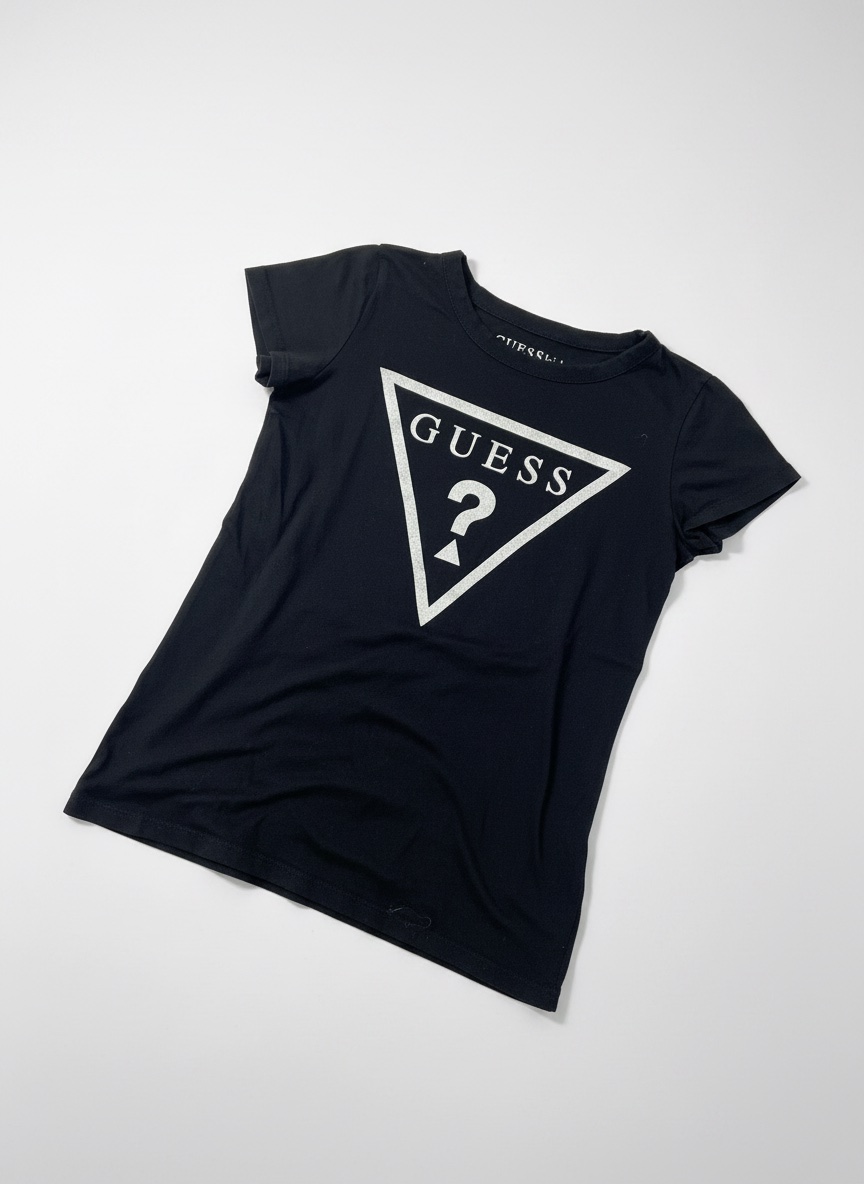 Pull guess noir 12ans pour fillette