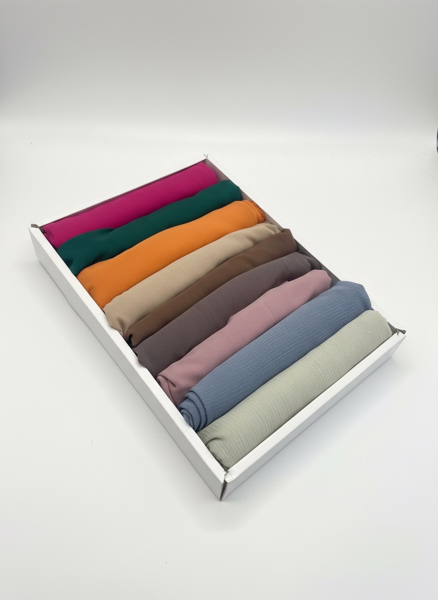 Des foulards 🧕🌷🌷🌷 double largeur 7 en crêpe de chifon et deux made in turkey 