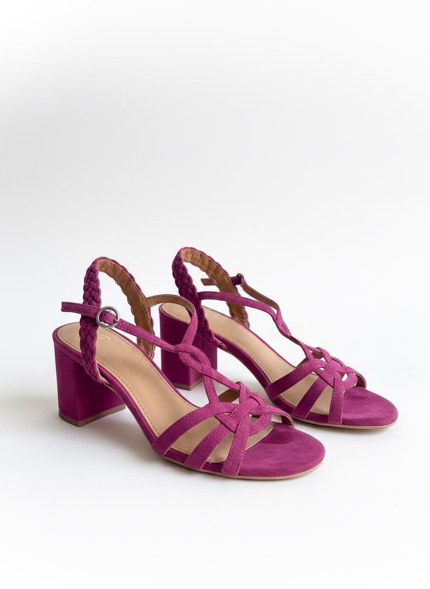 Sandales Eram rose fushia p39 jamais porté