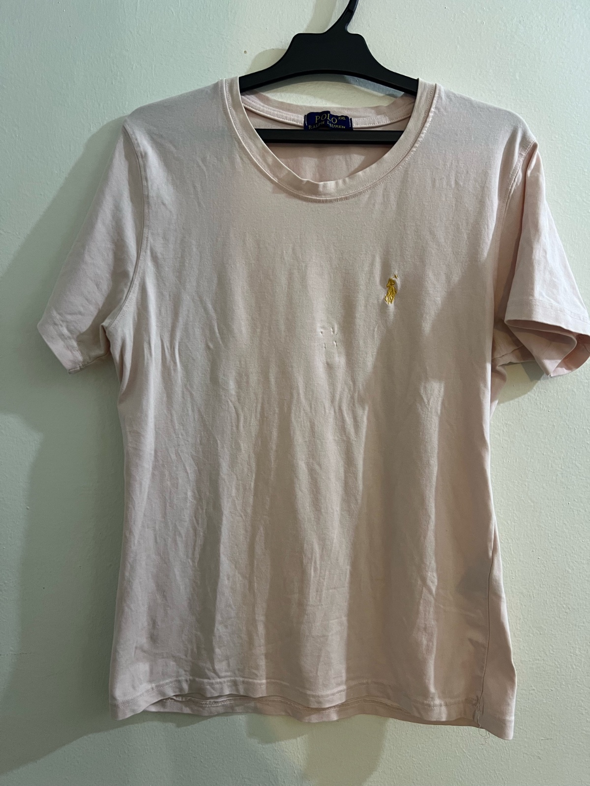 POLO RALPH LAUREN CUSTOM SLIM FIT SOFT COTTON T-SHIRT - BASIC T-SHIRT