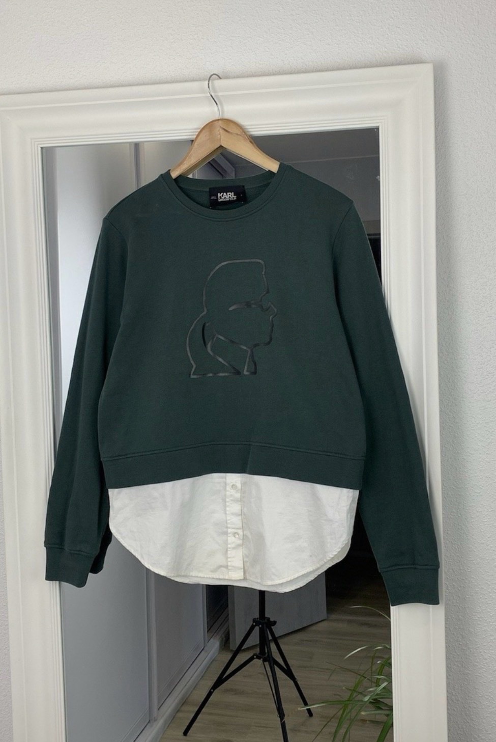 Karl Lagergeld Sweatshirt Shirt Pullover Jumper Size:XL 😍
