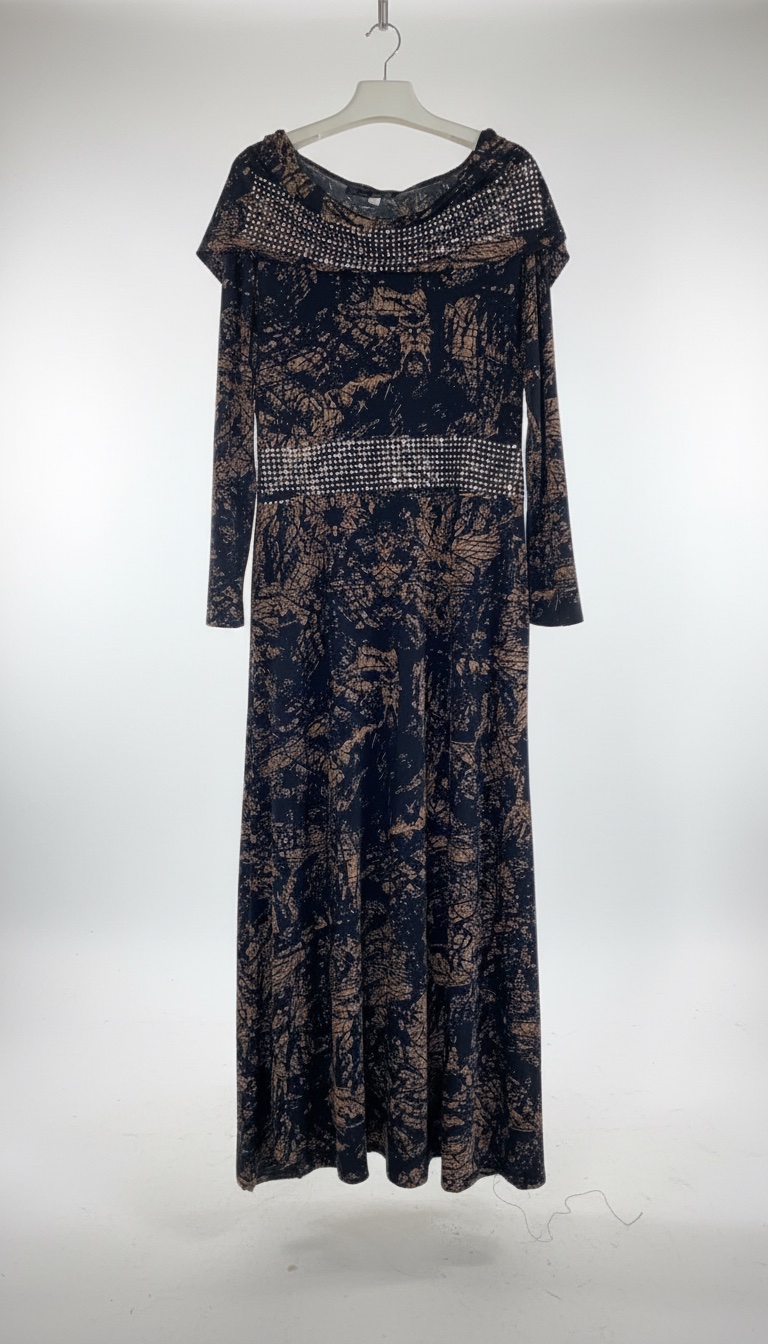 Robe effet satiné soiré