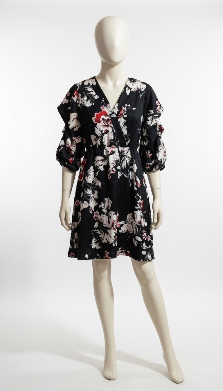 Robe chic fleuri ♠️♠️♠️