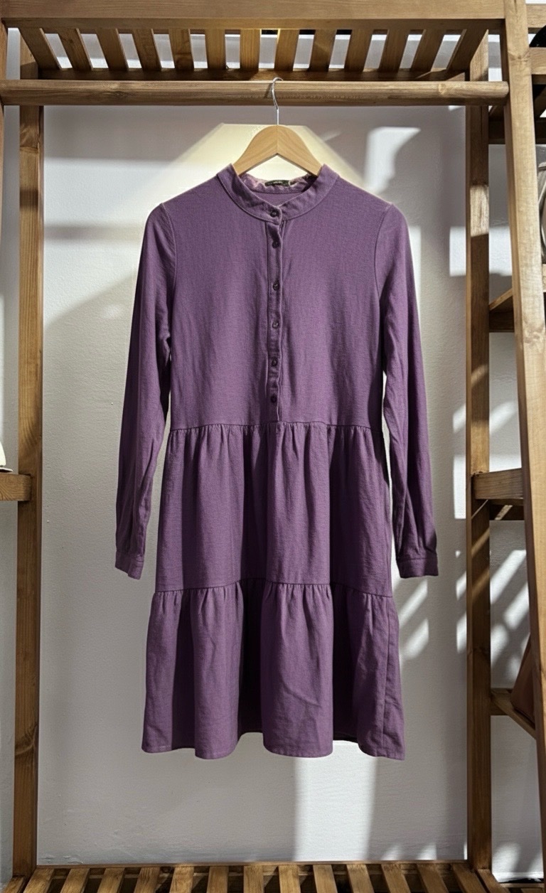 Robe de printemps mauve 💜💜💜