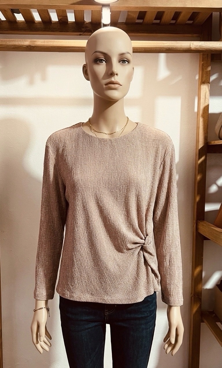 Pull H&M nude (rosé) 🩷🩷🩷