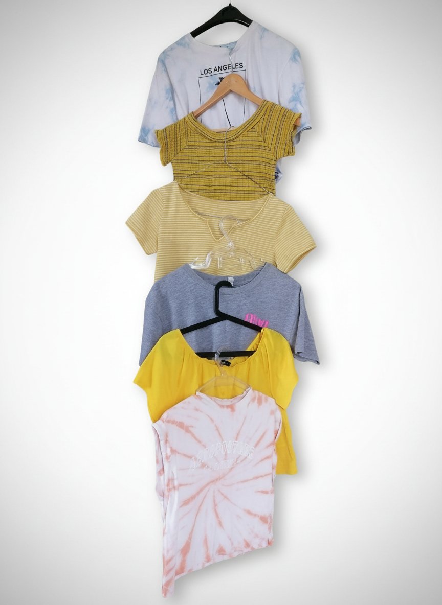 Lot de 6 top
