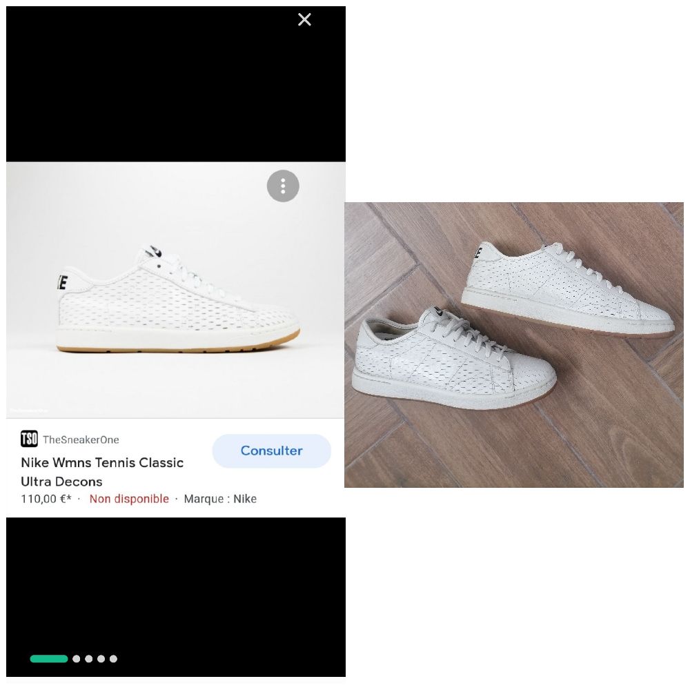 Baskets Nike authentiques 