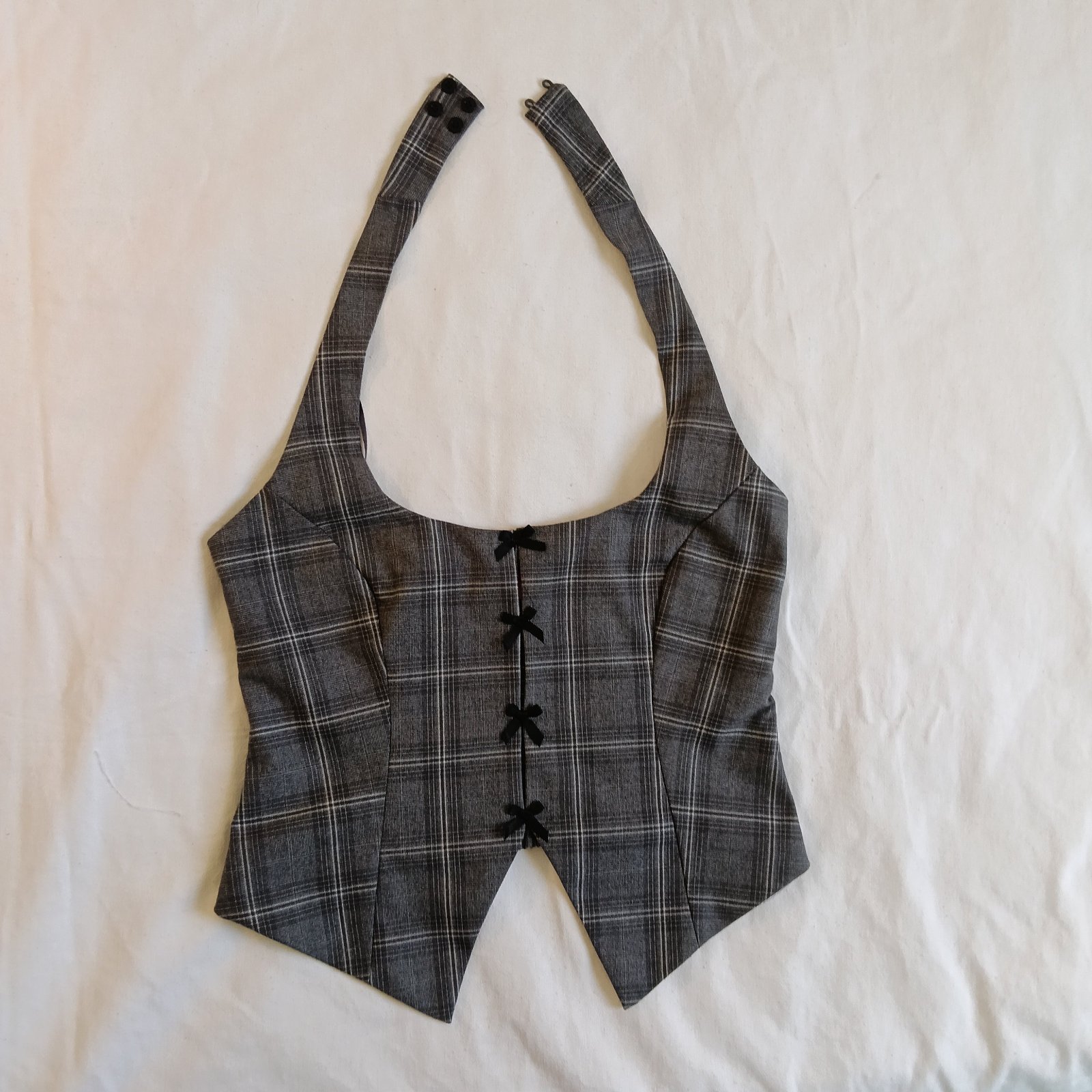 Plaid top 