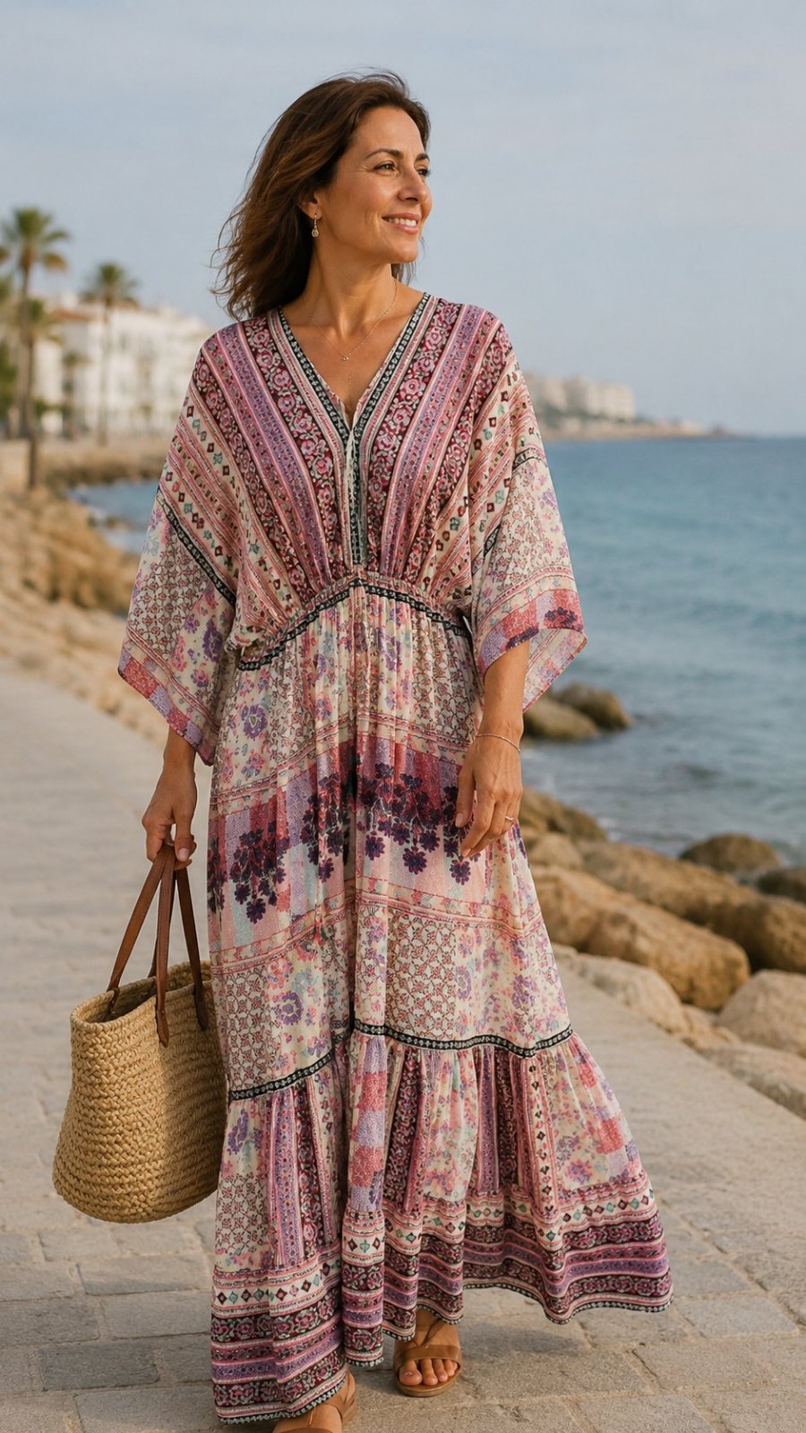 Robe maxi bohème 