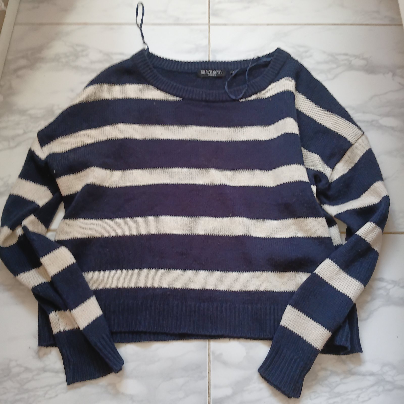 Pull oversize 🤍💙