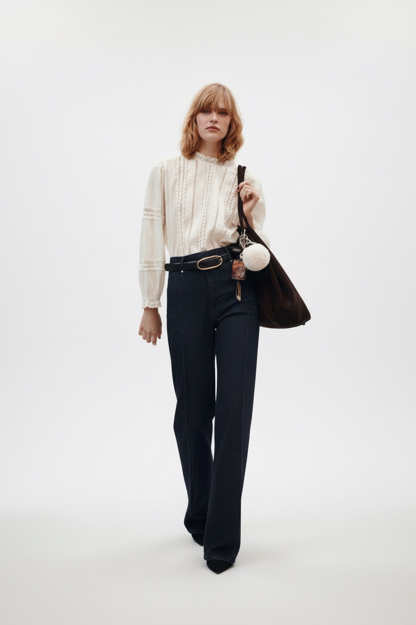 Blouse zara tres chic 