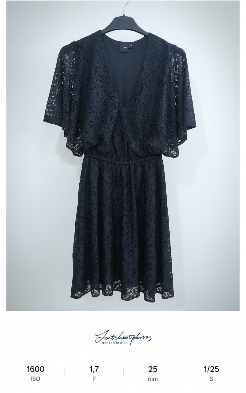 Jolie robe manches kimono dentelle neuf