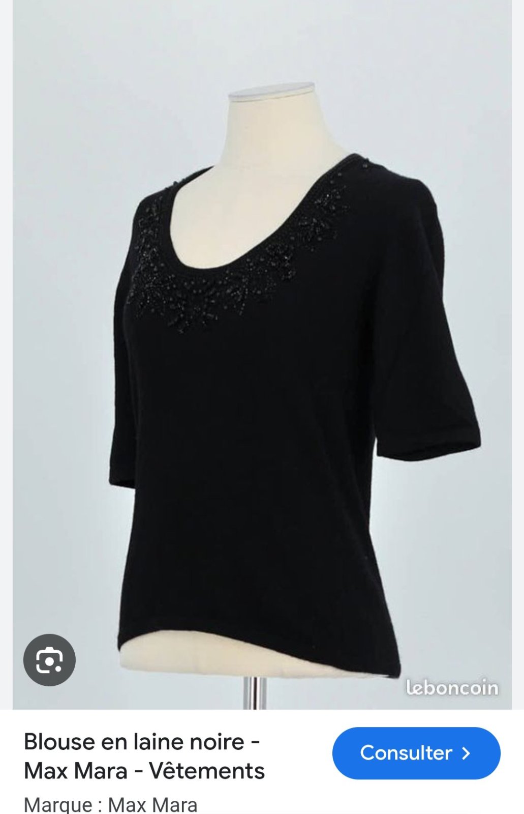 Pull bsic Max Mara laine 