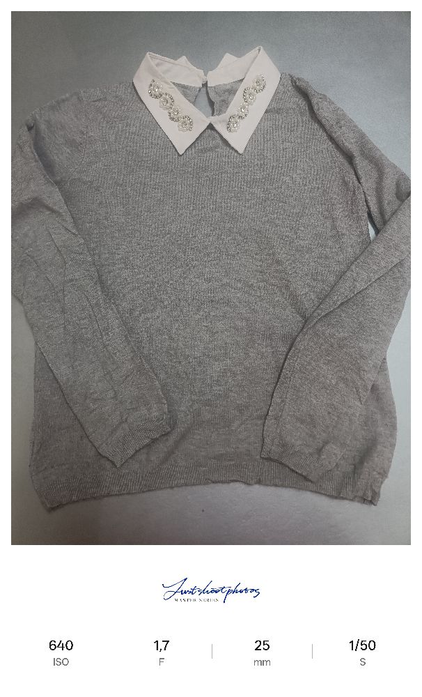 Jolie pull col claudine 