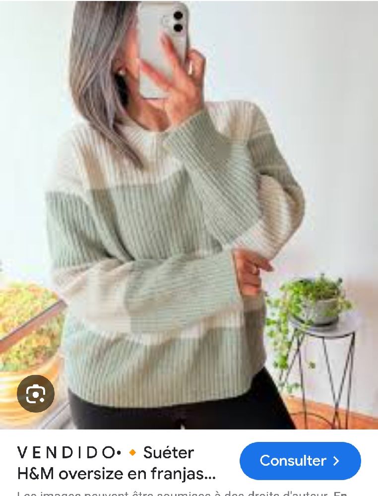 Pull H&M over size 