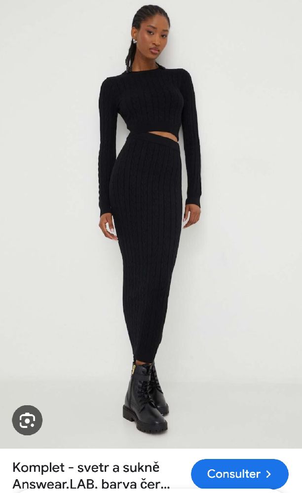 Robe midi Zara neuf stylé 