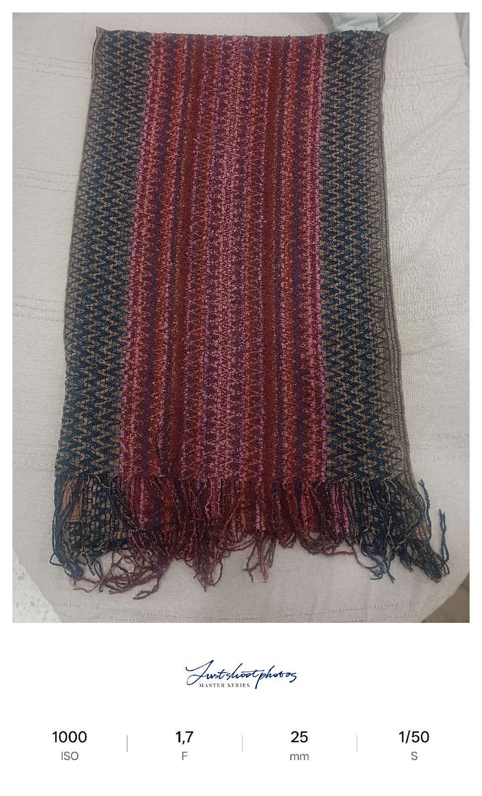 Jolie écharpe missoni 
