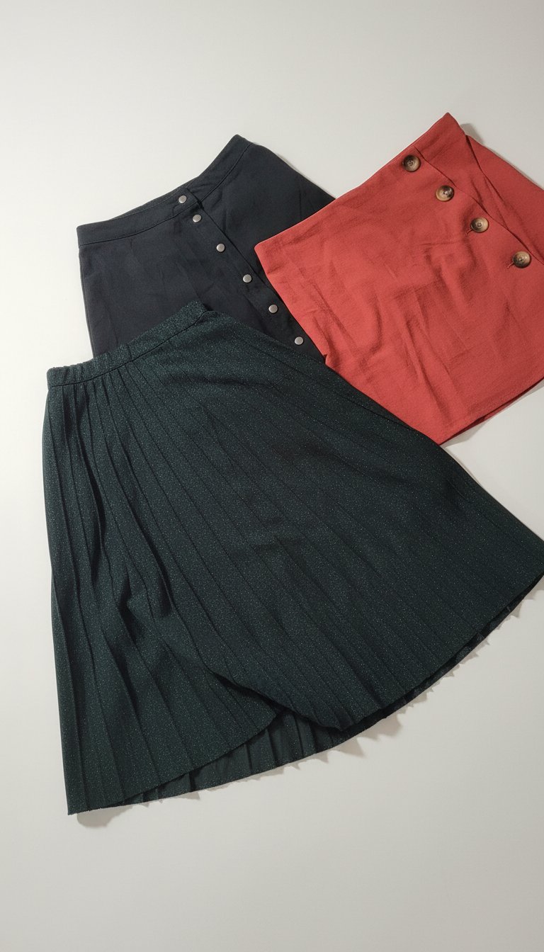 Lot de 3 jupes - 2 mini + 1 long