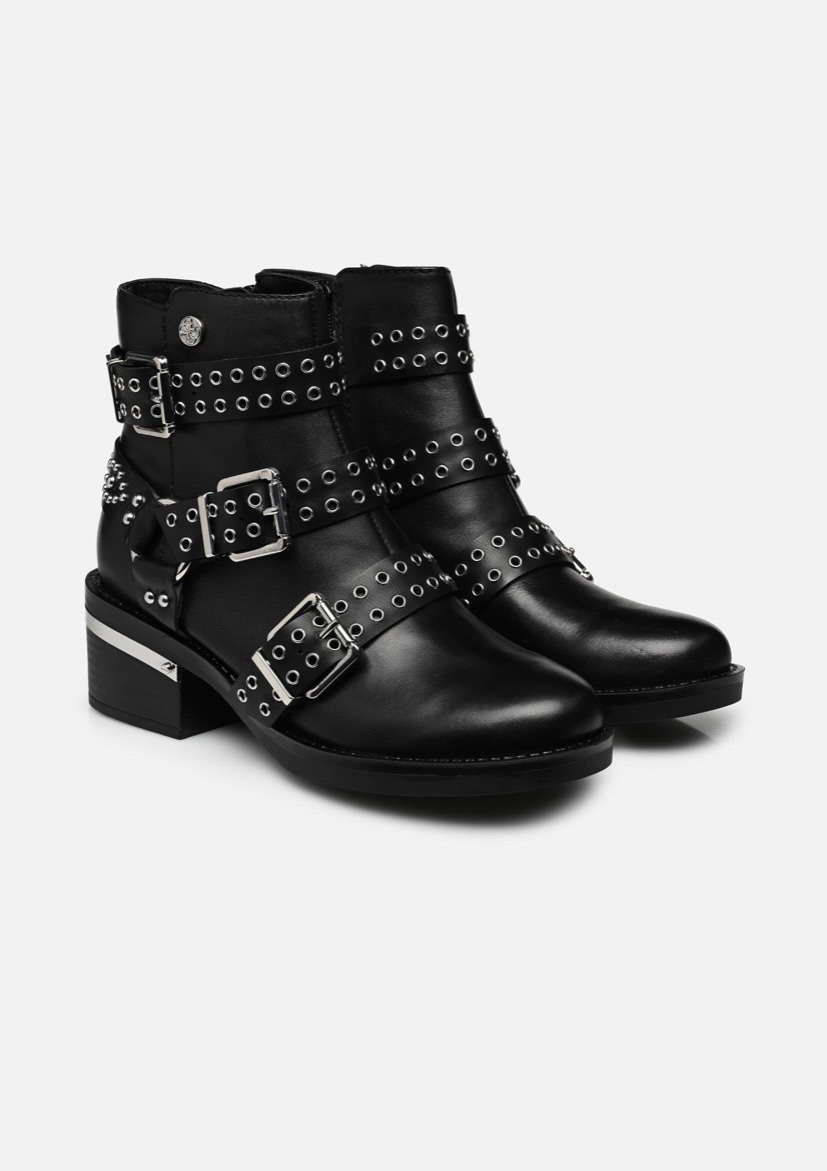 Bottines basses FIFII femme noir