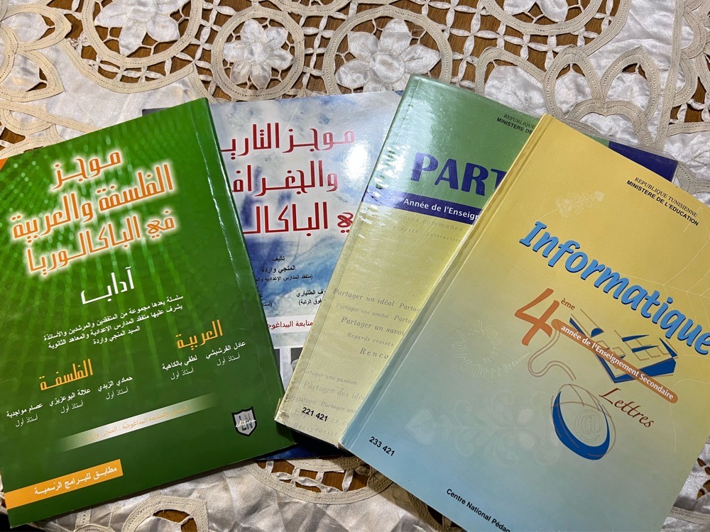 Lot de 2 livres parascolaires + 2 manuels scolaires BAC LETTRES