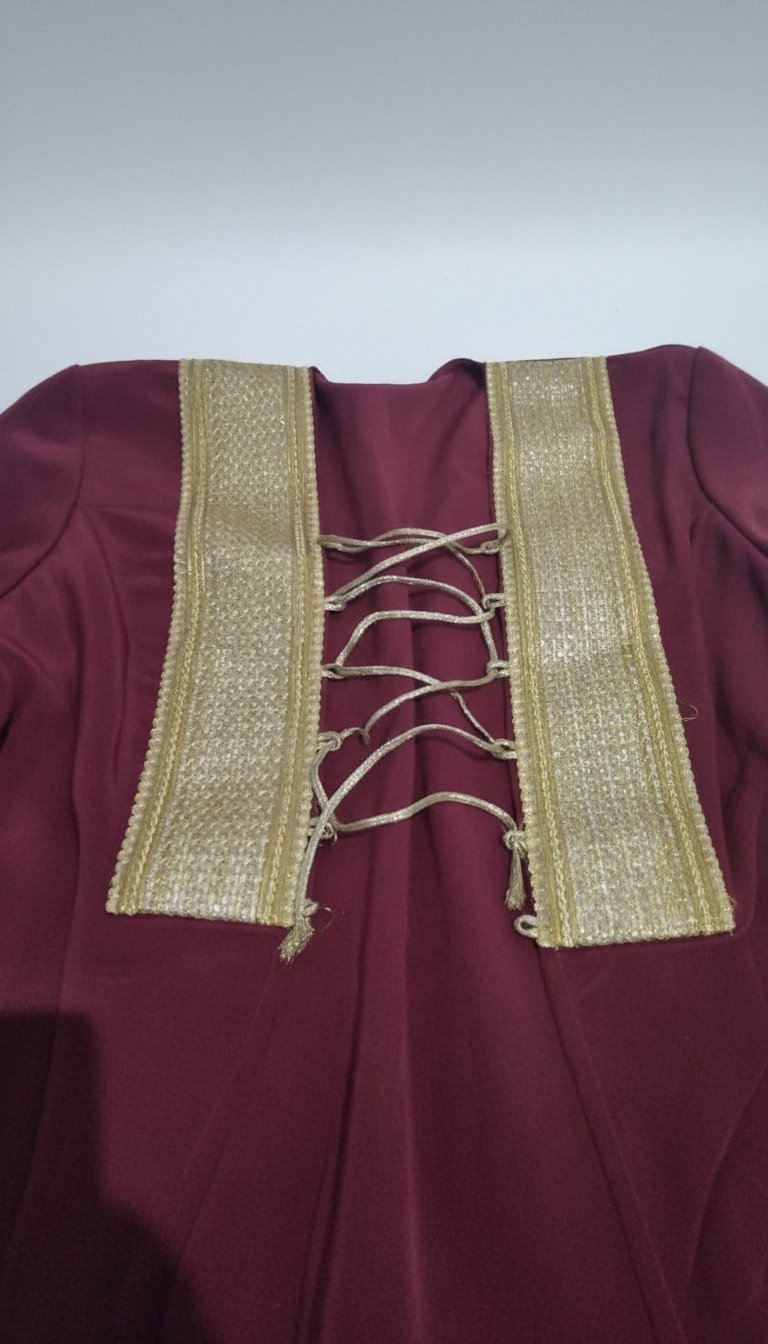 Abaya bordeaux 