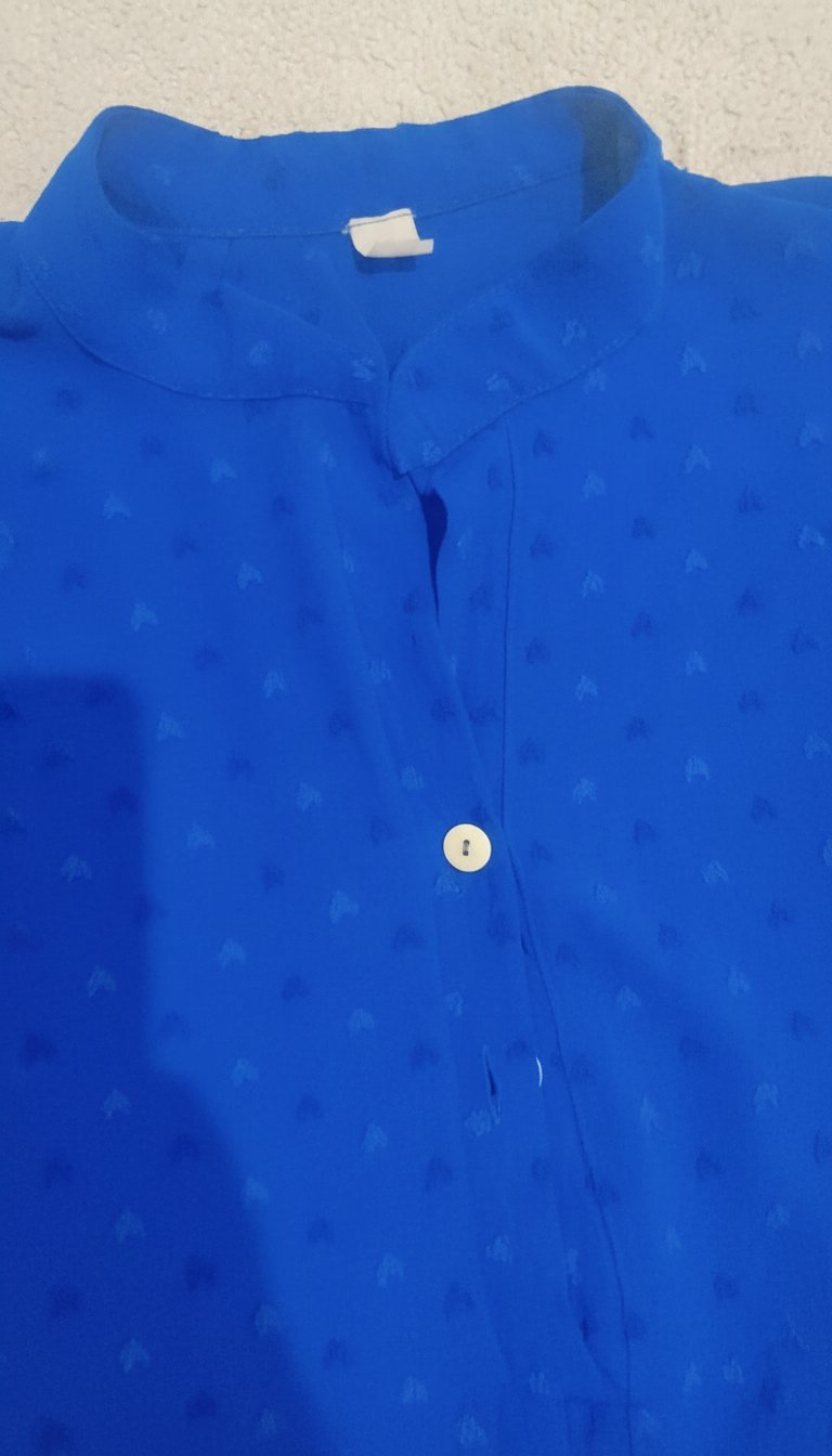 Robe bleu roi 