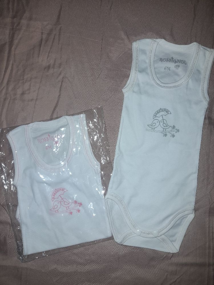 2 body bébé coton neuf