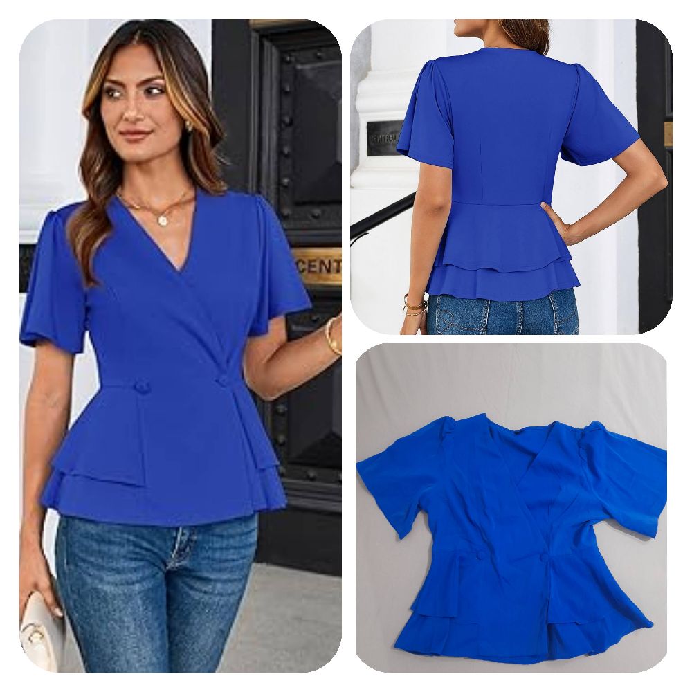 Chemise bleu