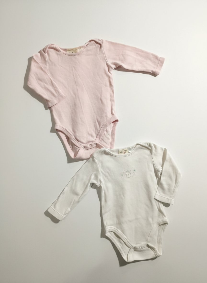 Lot 2 body Zara 6-9 mois