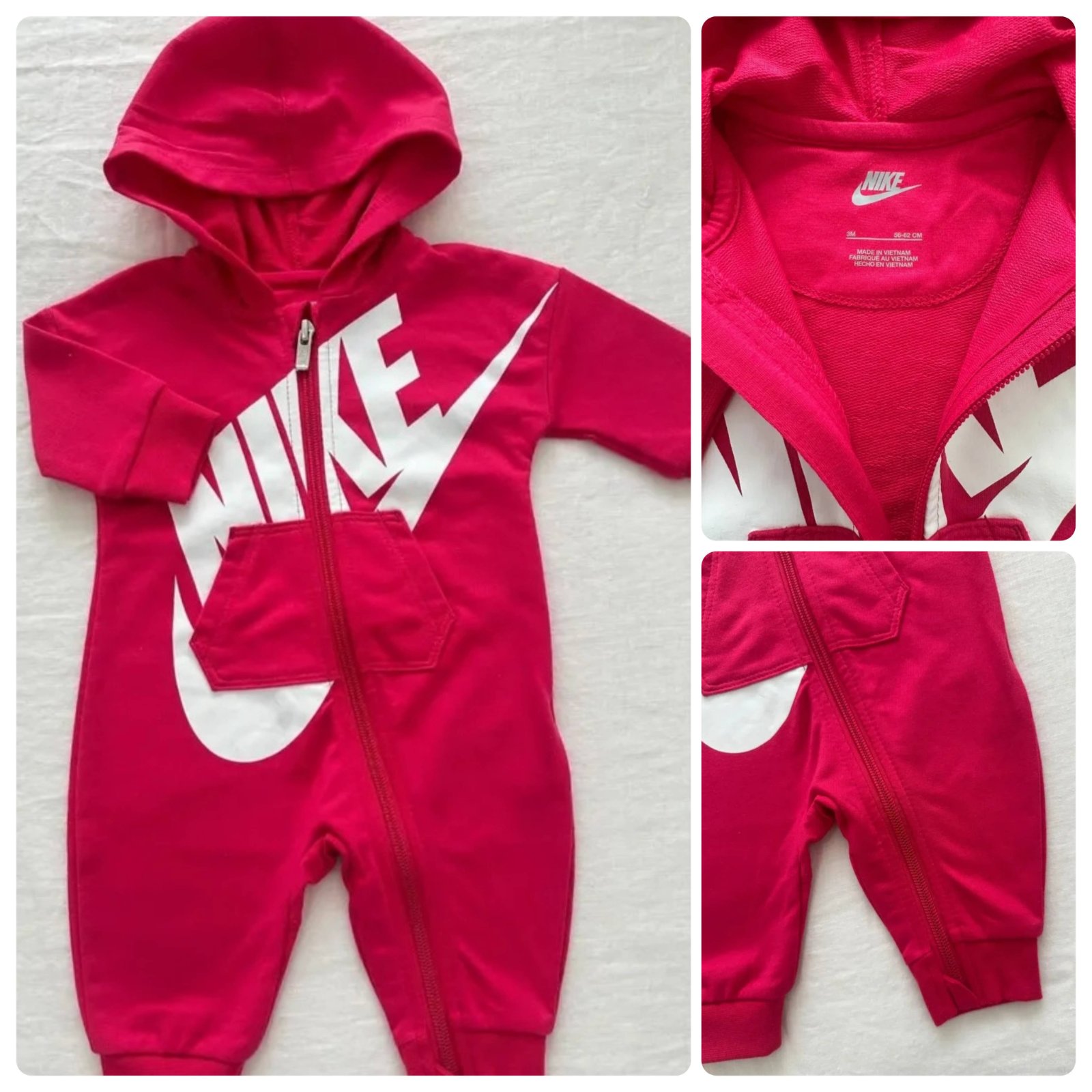Grenouillère nike coton nv née 