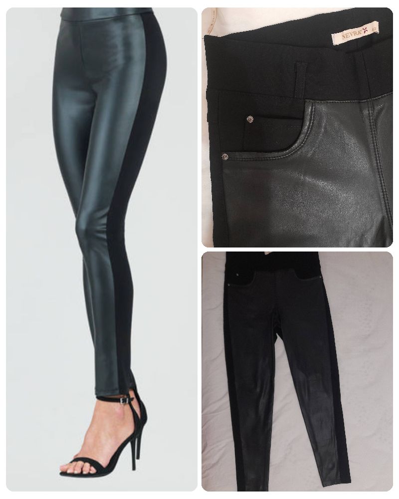 Legging simili cuir