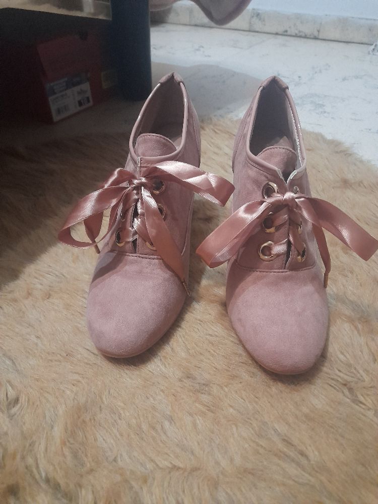 chaussures Rose chic