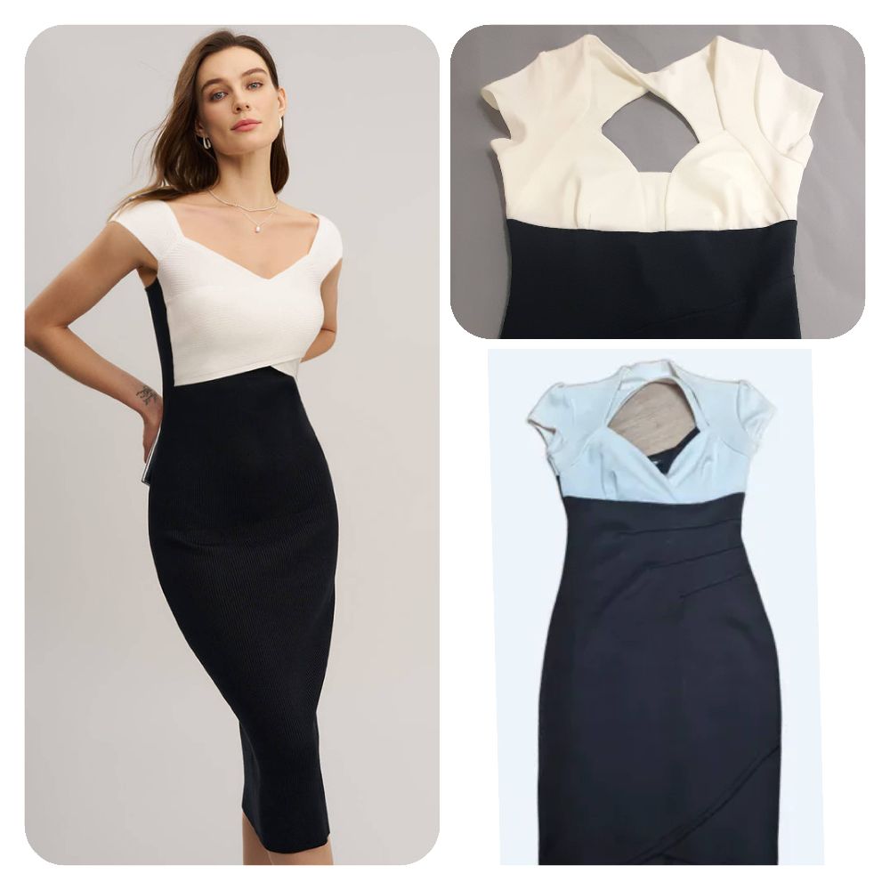 Robe classique intemporelle 