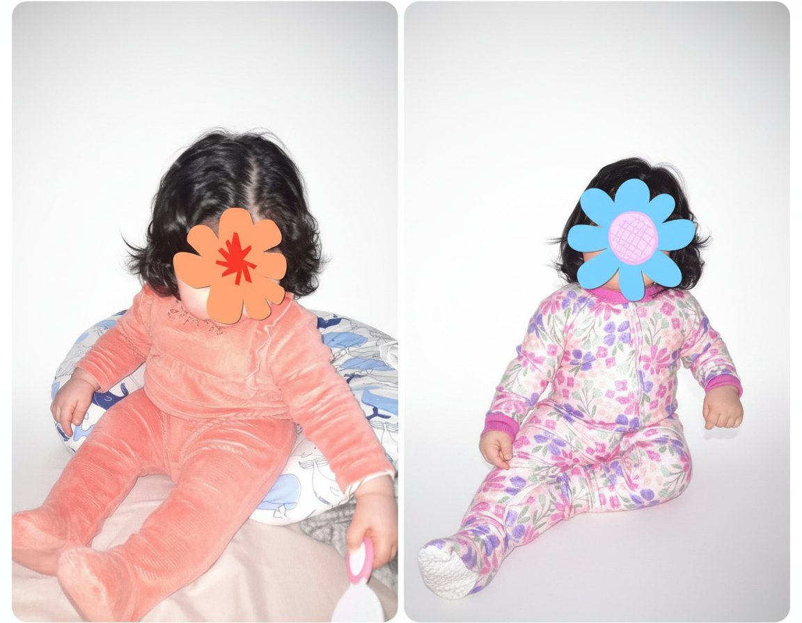 2 grenouillère bébé fille 