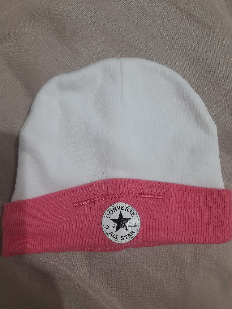 Bonnet 0-6m converse 100%coton