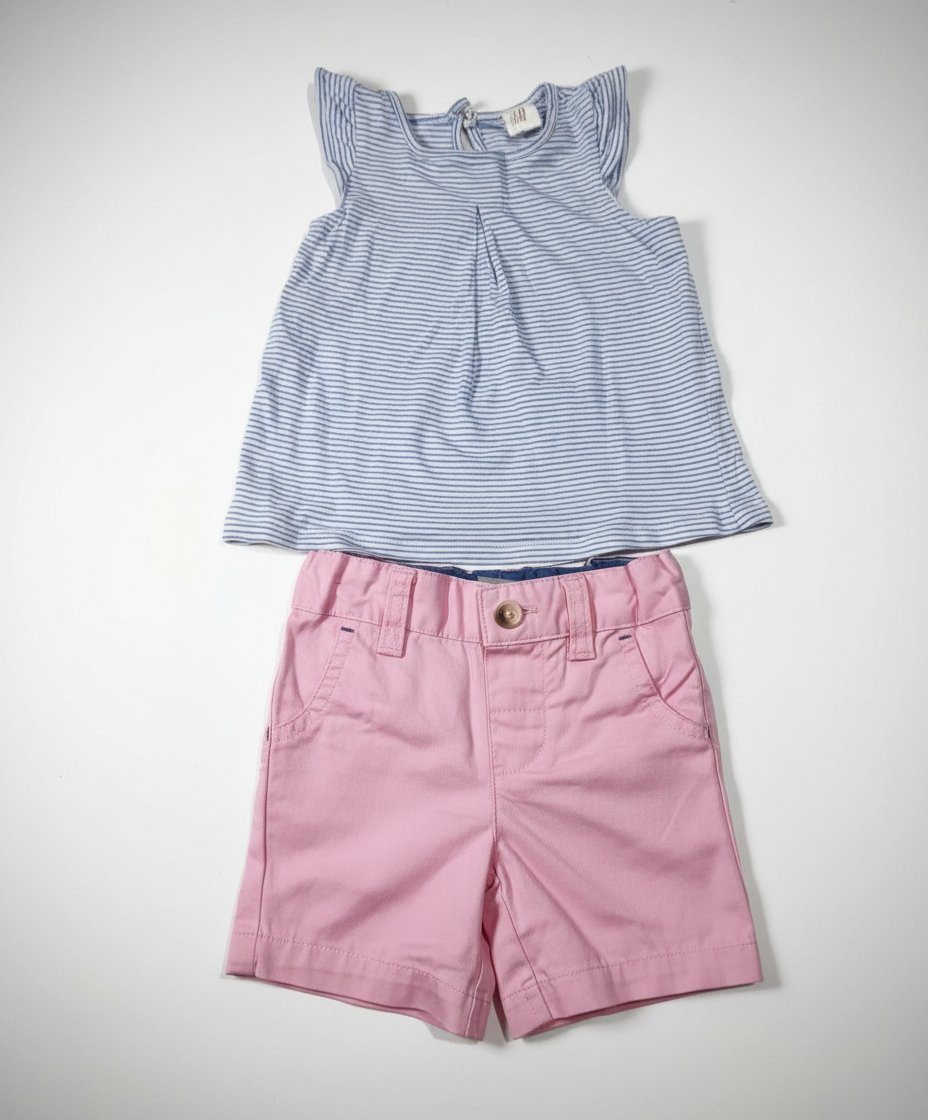 Pull+short primark et H&m