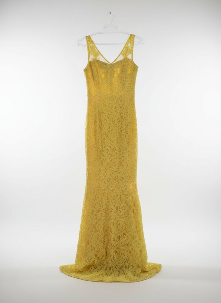 Robe jaune 