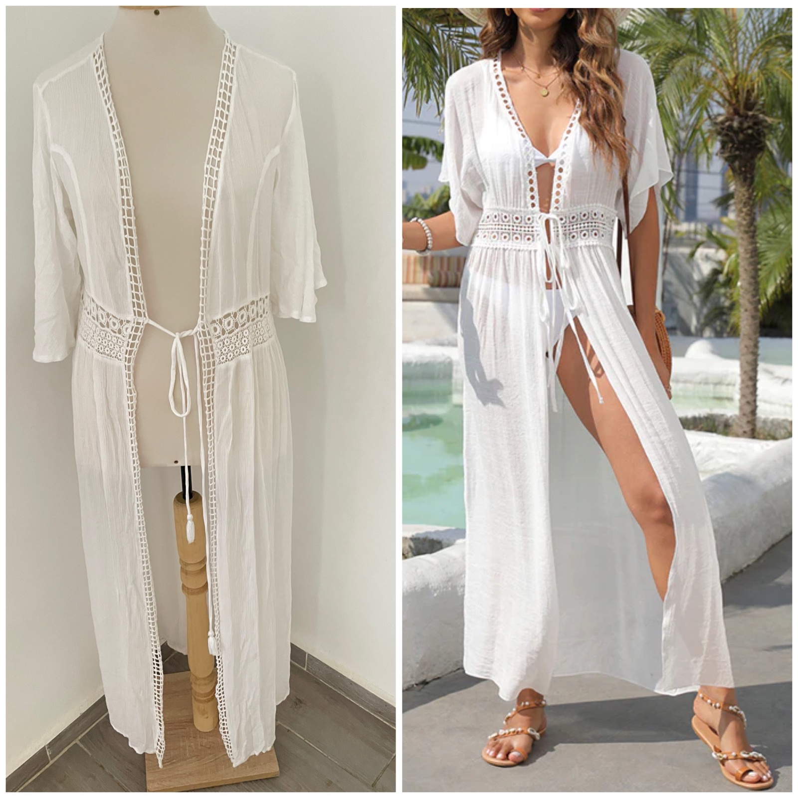 Robe de Plage😍❤️L/XL