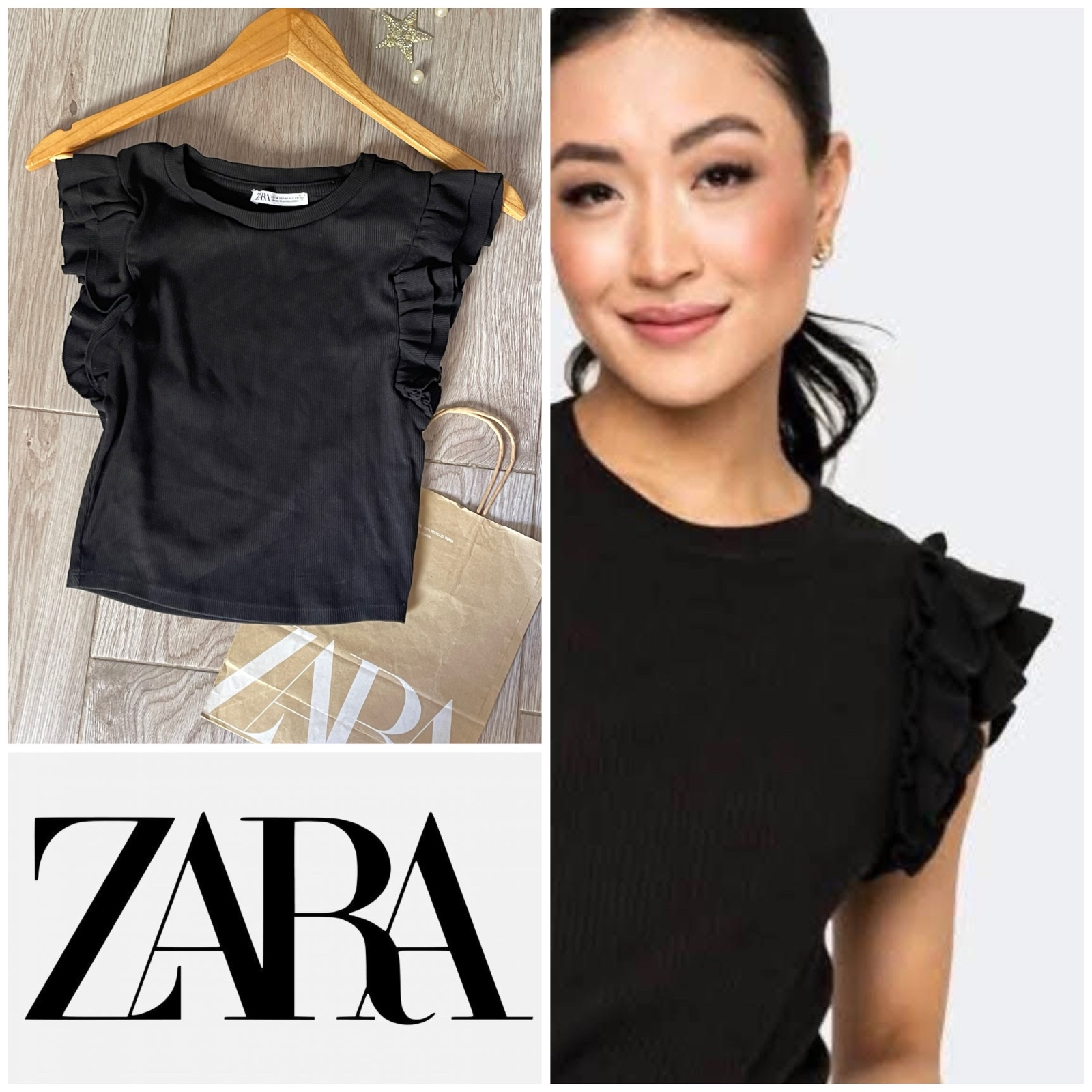 Zara top ❤️