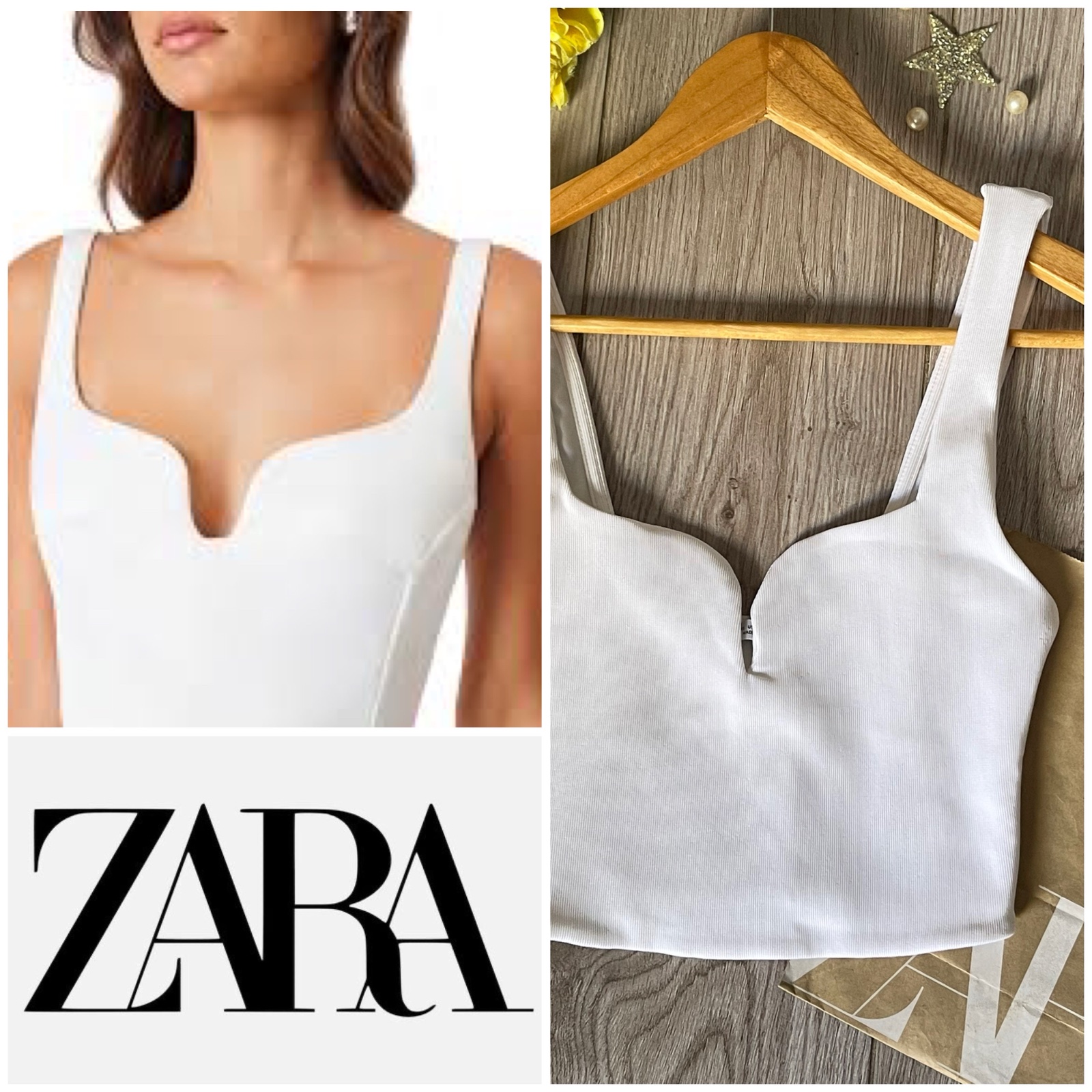 Zara top neuve😍❤️